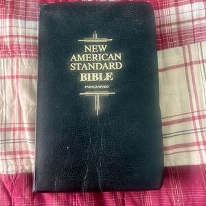 New American Standard Bible - Black Leather Cover